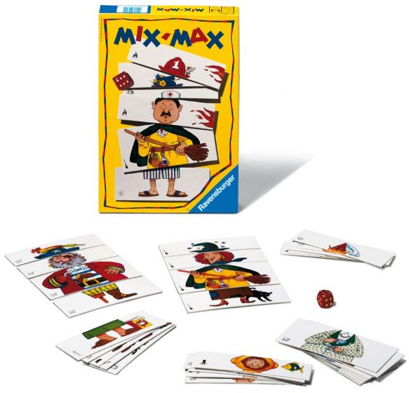 Ravensburger Mix-Max barnspel - kortspel för barn