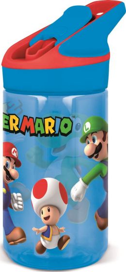 Super Mario Vattenflaska med sugrör - 480 ml