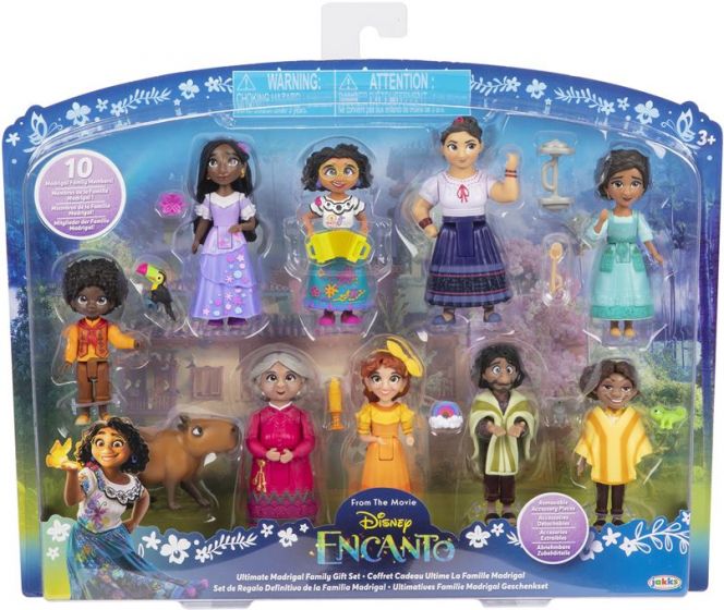 Disney Princess Encanto Familien Madrigal gavesett med 12 figurer - 7 cm