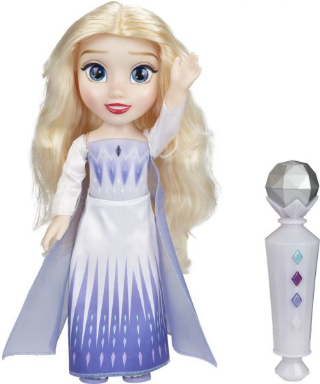 Disney Frozen Elsa Sing-along dukke med mikrofon - 38 cm