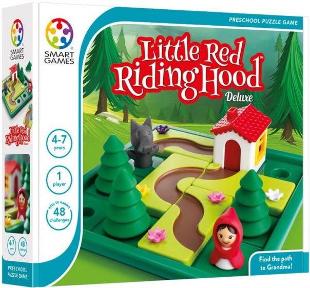 SmartGames Little Red Riding Hood  - logikspel med 48 utmaningar med Rödluvan - från 4 år