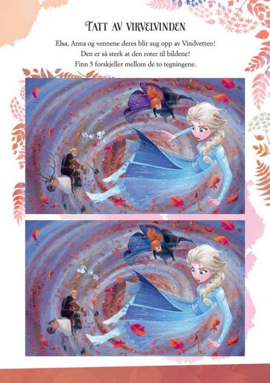 Disney Frozen Elsa aktivitetsbok med klistremerker - 24 sider