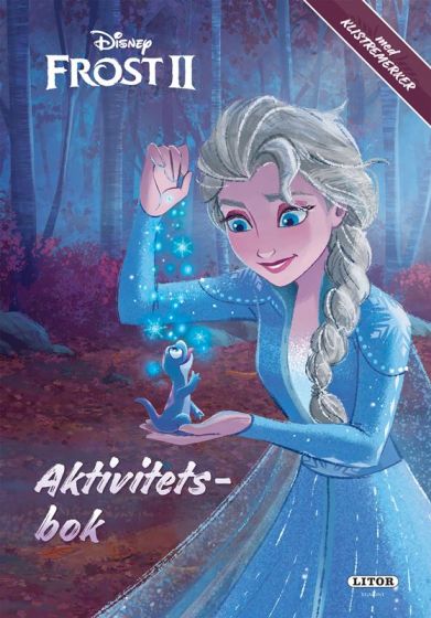 Disney Frozen Elsa aktivitetsbok med klistremerker - 24 sider