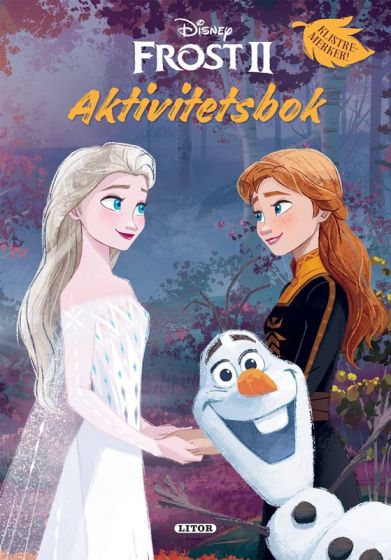 Disney Frozen 2 aktivitetsbok med klistremerker - 24 sider