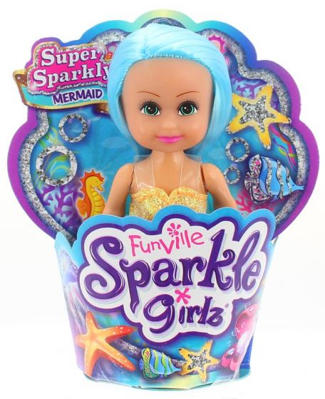 Sparkle Girlz Cupcake Havfrue dukke - B