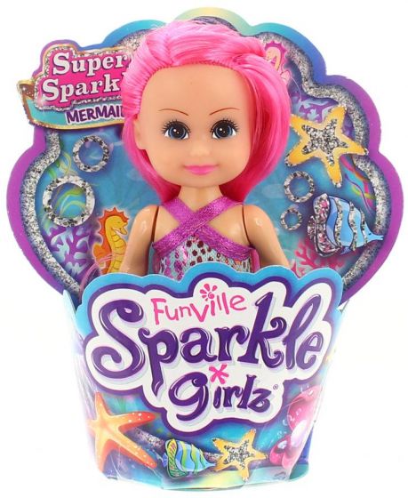 Sparkle Girlz Cupcake Sjöjungfru - C