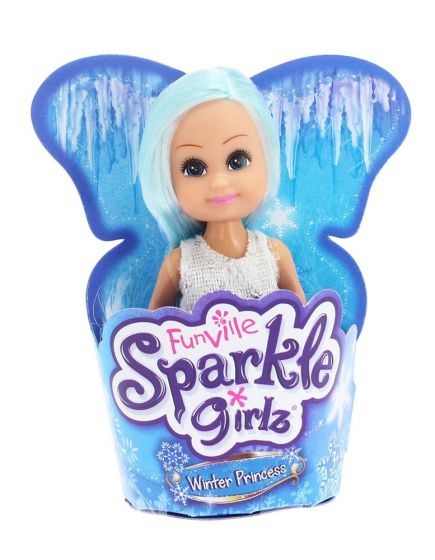 Sparkle Girlz cupcake vinterprinsesse-dukke - #1