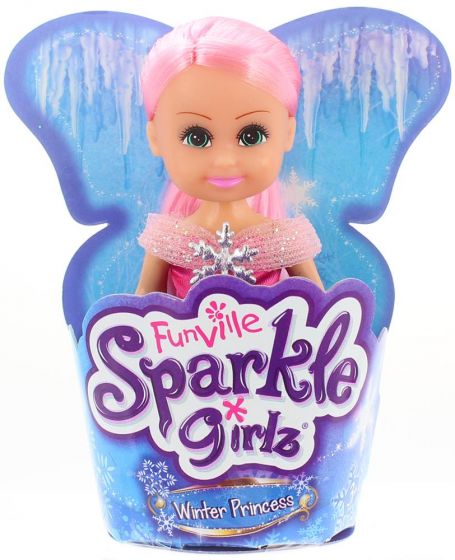 Sparkle Girlz Cupcake Winter Princess dukke - D