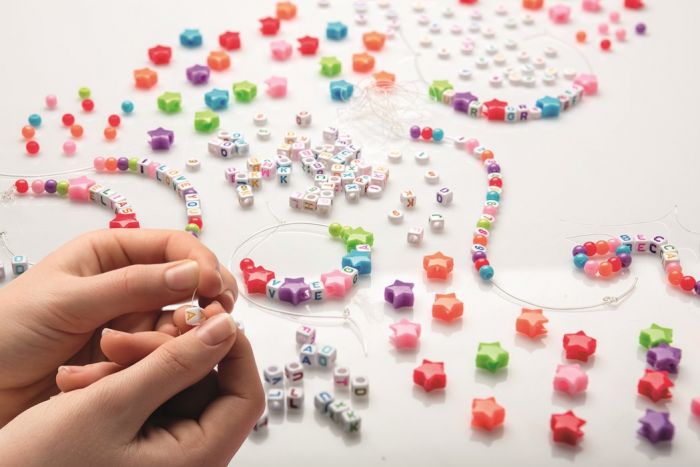 Hobbyeske - Gøy å lage perler med bokstaver og tall