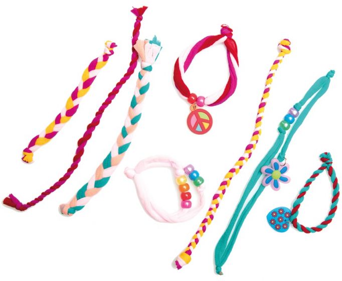 Gøy å lage regnbue-smykker - lag dine egne fargerike smykker - hobbyeske