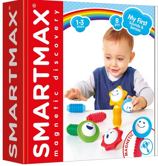 SmartMax My First Sound & Senses - magnetlekesett med sanser og lyder - 8 deler