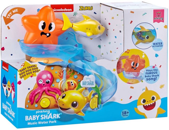Zuru Robo Alive junior Baby Shark Sing and swim - batteridriven badleksak med musik
