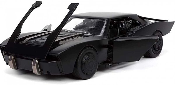 Batman lekesett - Batmobile bil med Batman actionfigur i metall - 21 cm