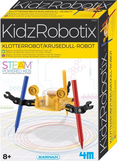 KidzRobotix Krusedull-robot - eksperimentsett fra 8+