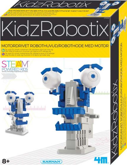 KidzRobotix Robothuvud med motor - Experimentsats från 8 år