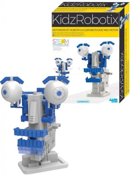 KidzRobotix Robothuvud med motor - Experimentsats från 8 år