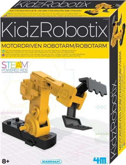 KidzRobotix Robotarm - Experimentsats från 8 år