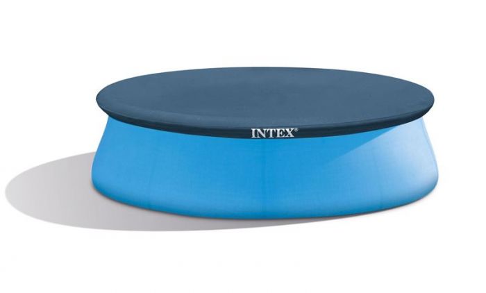 Intex Pool Cover - overtrekk med dreneringshull til runde basseng på 244 cm