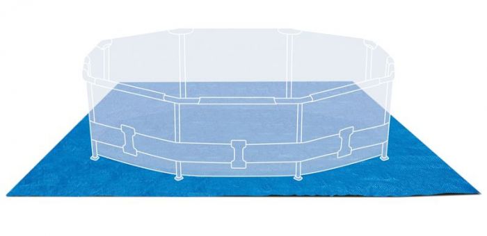 Intex Pool Ground Cloth - Underlagsmatte til basseng - 472 x 472 cm