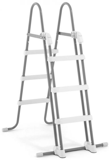 Intex Deluxe Pool Ladder - sikkerhetsstige med avtakbare trinn til basseng - 92-107 cm