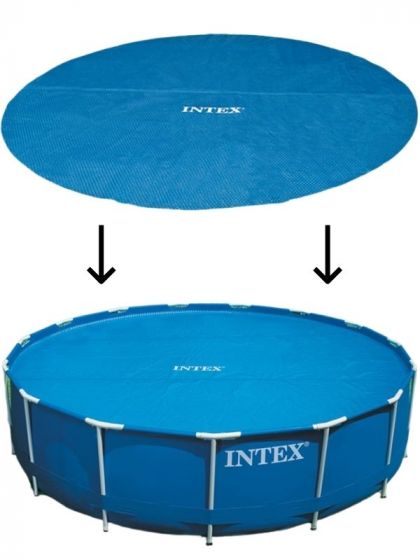 Intex Solar Pool Cover - värmeöverdrag till rund bassäng - 305 cm