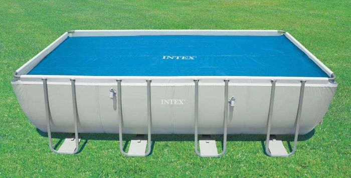 Intex Solar Pool Cover - rektangulært varmebetræk til bassiner 732 x 366 cm