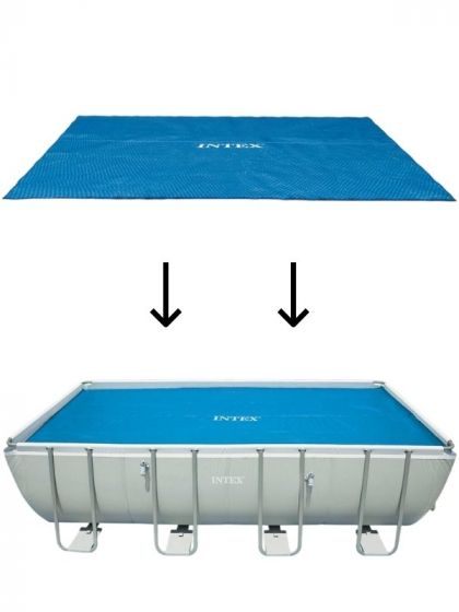 Intex Solar Pool Cover - rektangulært varmetrekk til basseng 200 x 400 cm