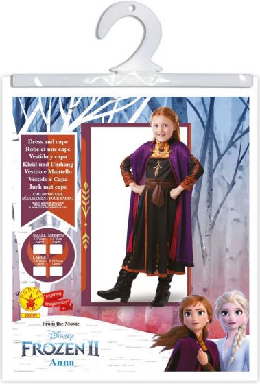 Disney Frozen Anna klänning - 6 år - 116 cm