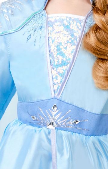 Disney Frozen Elsa deluxe klänning - 3-4 år - 104 cm