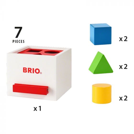 BRIO Put-i-kasse i træ 30250