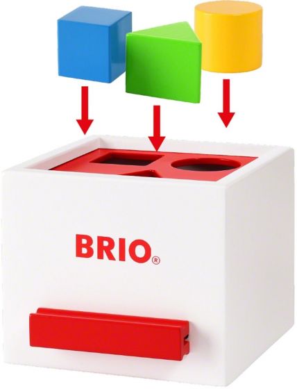 BRIO sorteringsboks og puttekasse i tre 30250 - fra 12 mnd.