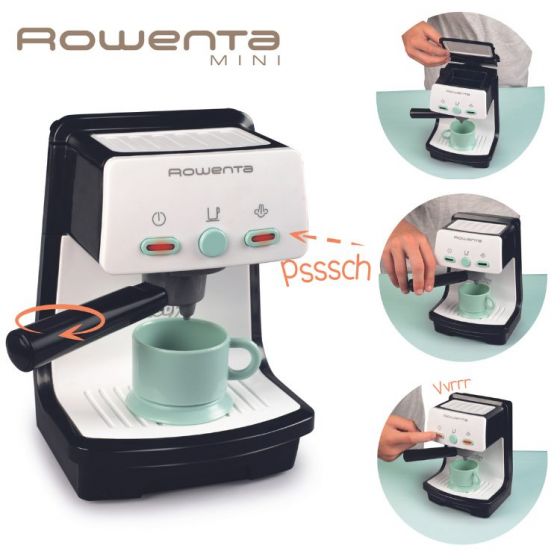 Smoby Rowenta Espressomaskin med ljud och ljus