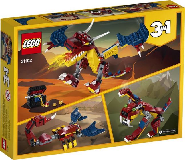 LEGO Creator 31102 Ilddrage