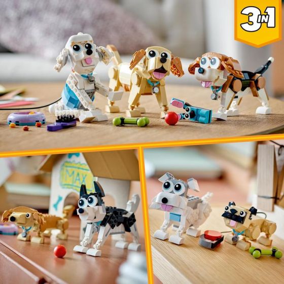 LEGO Creator 31137 3-i-1 Herlige hunder