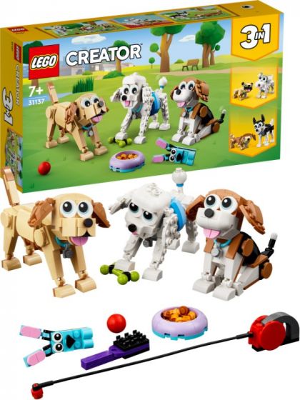 LEGO Creator 31137 3-i-1 Bedårende hunde