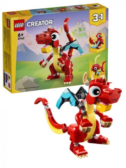 LEGO Creator 31145 Rød drage 3-i-1