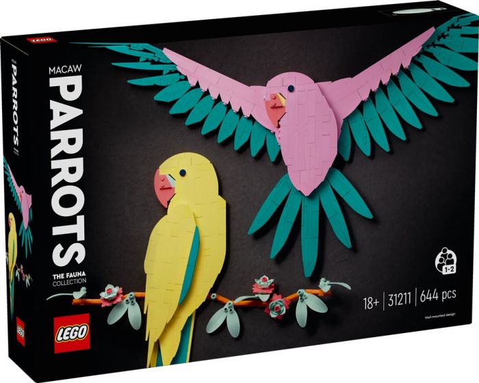 LEGO ART 31211 The Fauna Collection – Arapapegøjer