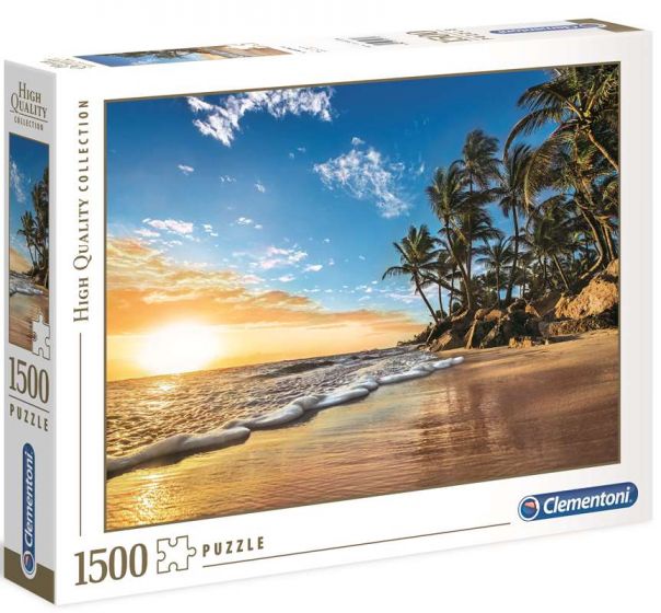 Clementoni High Quality Collection Tropical Sunrise - pussel med 1500 bitar 