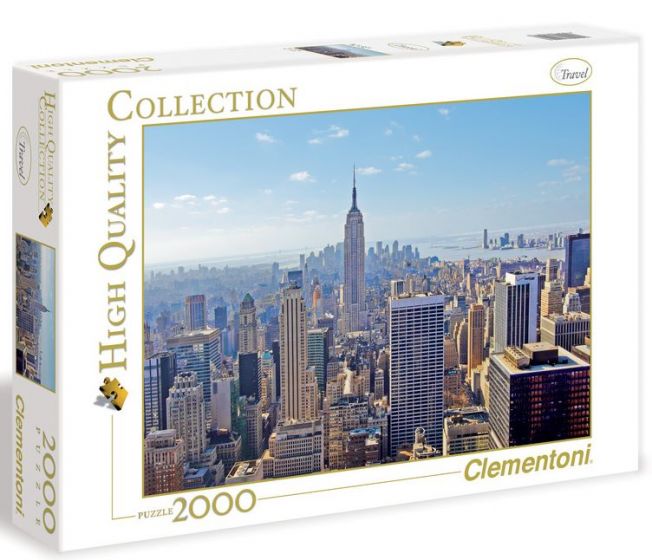 Clementoni High Quality Collection New York - pussel med 2000 bitar
