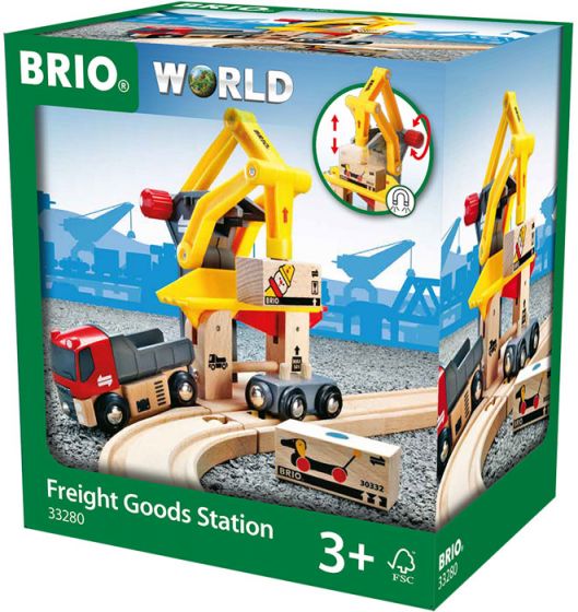 BRIO World Frakt- og godsstasjon 33280