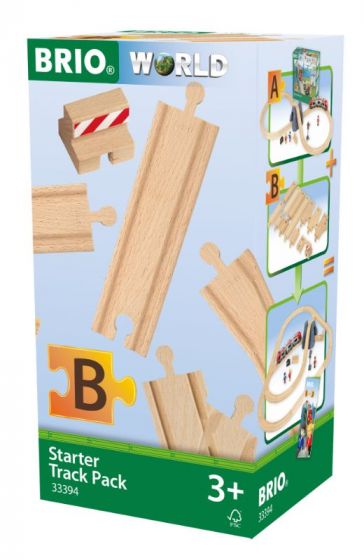 BRIO Startpakke skinner - 13 deler - 33394