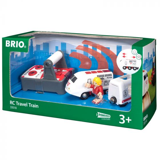 BRIO fjernstyret passagertog 33510 - med lys og lyd