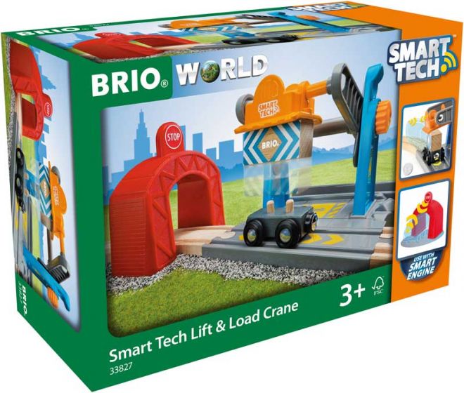BRIO Smart Tech løfte og laste-kran 33827