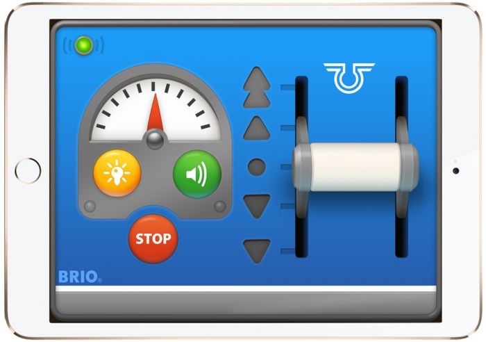 BRIO World lokomotiv app-styrt med lys og lyd 33863
