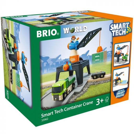 BRIO Smart Tech containerkran 33962