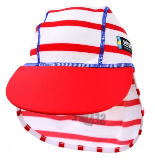 Swimpy UV-hatt Sealife rød - str 86-92
