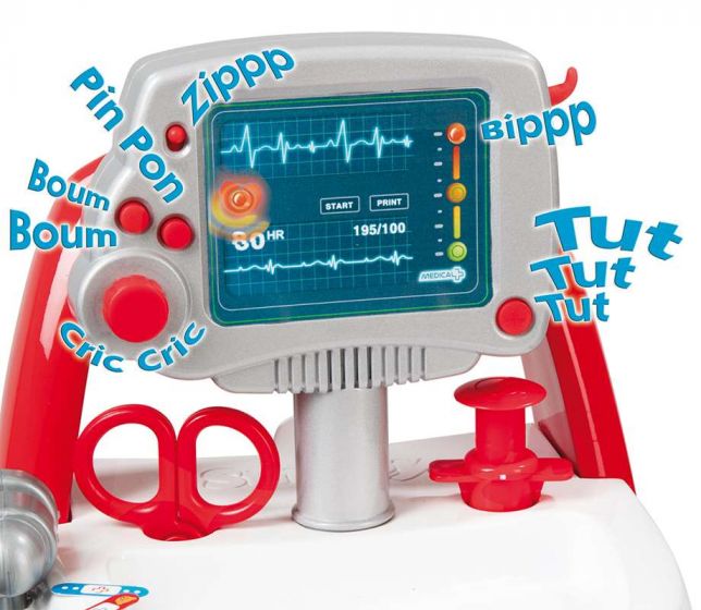 Smoby Medical Trolly - medicinsk utrustning till små läkare