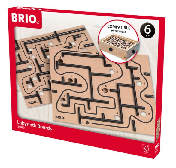 BRIO Labyrintplattor 2-pack - extra plattor till BRIO labyrint