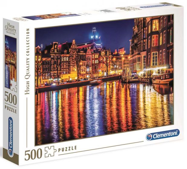Clementoni High Quality Collection Amsterdam - pussel med 500 bitar