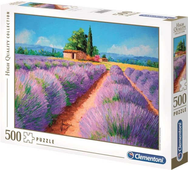 Clementoni puslespill 500 brikker - Lavendel Scent